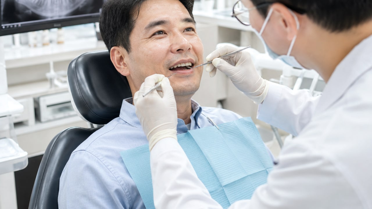 광주 임플란트 상담 상담 전 확인 사진